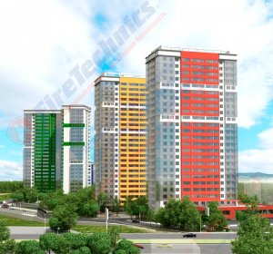 Готовые выполненные противопожарные огнезащитные FireTechnics Finished projects of the company FireTechnics