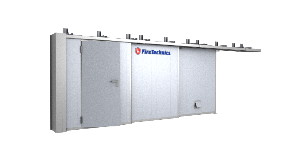 Противопожарные откатные ворота FireTechnics Противопожарные откатные ворота FireTechnics