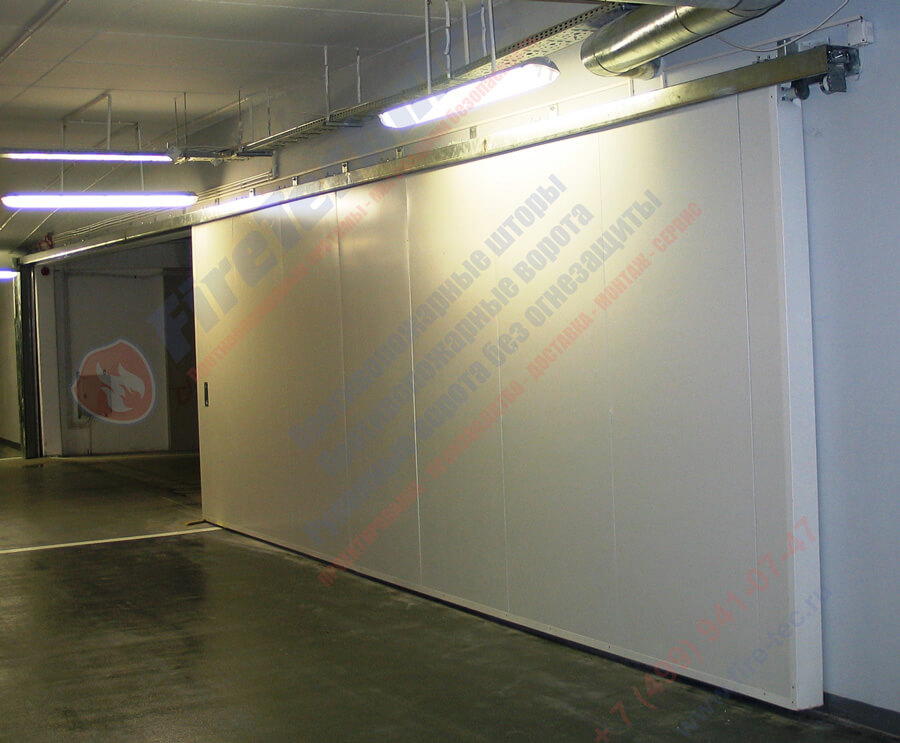 Fireproof-sliding-gates-firetechnics-1 Откатные противопожарные ворота, купить