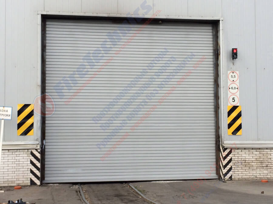 Industrial-rolling-shutter-al120-firetechnics-1 Рулонные ворота из алюминиевого профиля AL-120