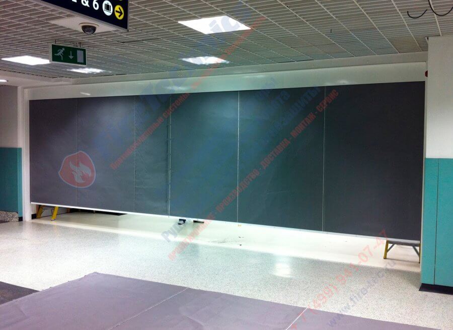 firetechnics-Automatic-Fire-Curtains Установка противопожарных штор