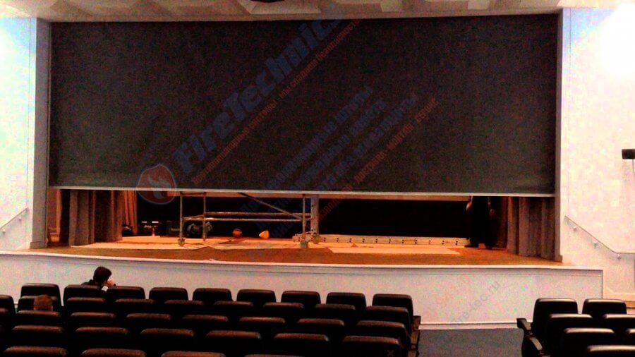 firetechnics-fire-curtains-EI180 монтаж противопожарных штор
