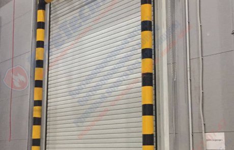 Рулонные противопожарные ворота FireRollGate EI60 в Логистическом комплексе
