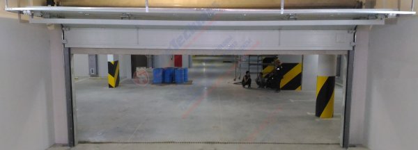 Секционные противопожарные ворота FireTechnics-S EI60 без двери и люка