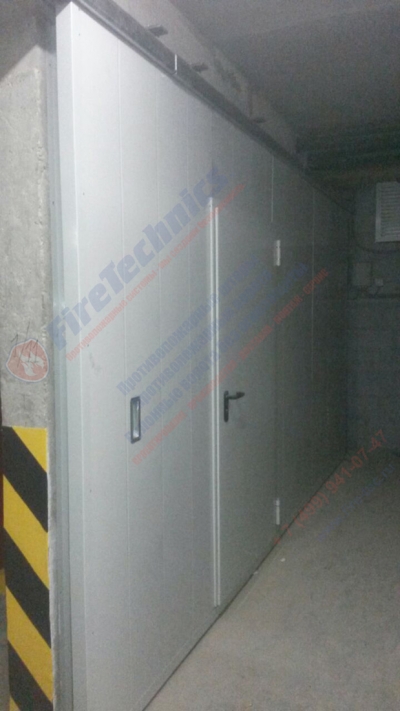 Откатные Противопожарные Ворота FireTechnics-P EI60